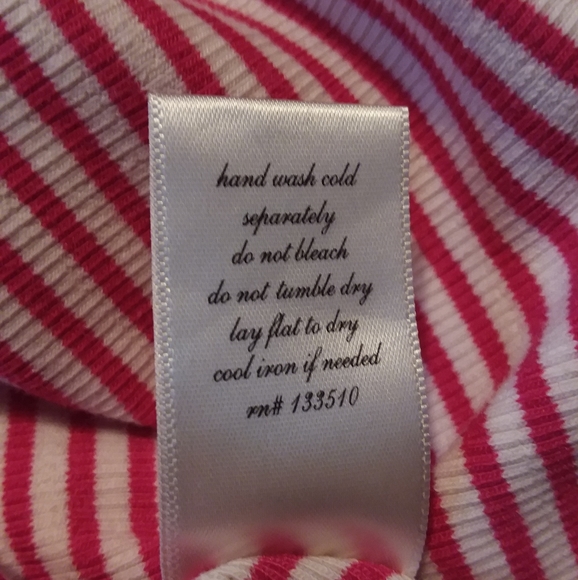 🎀 Alya Red and White Striped Dress - Picture 5 of 7